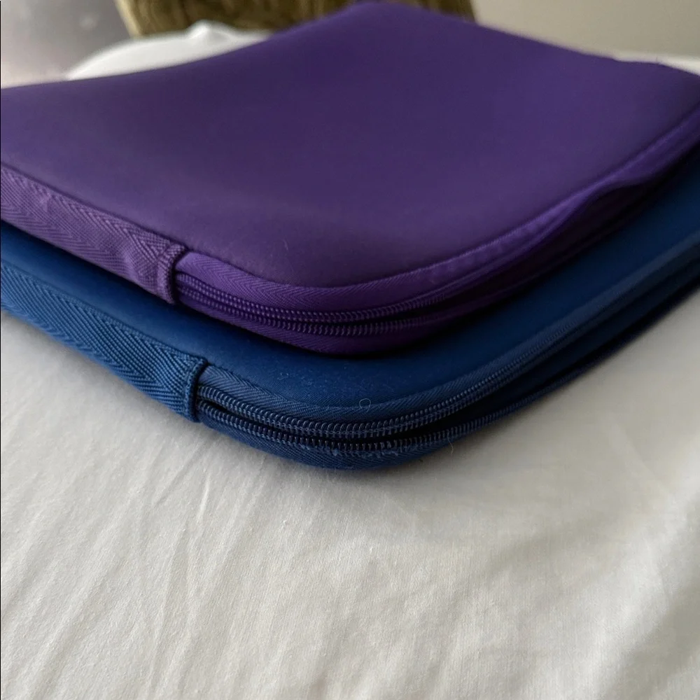 Purple and Blue Tablet Sleeves